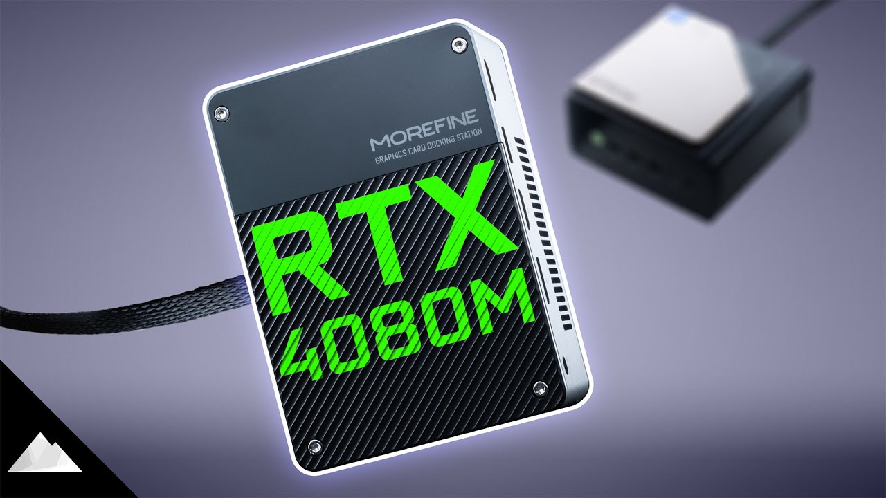 MOREFINE G1 External GPU Docking Station 12G GDDR6 4080M（Includes