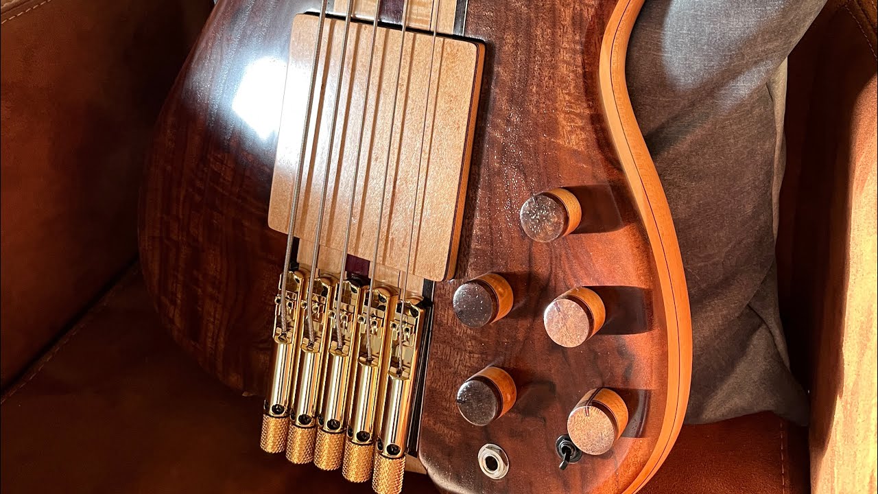 Bass guitar build, Home Made, headless YouTube
