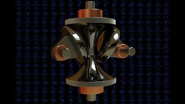 CVT 3 Mechanism 3D Model