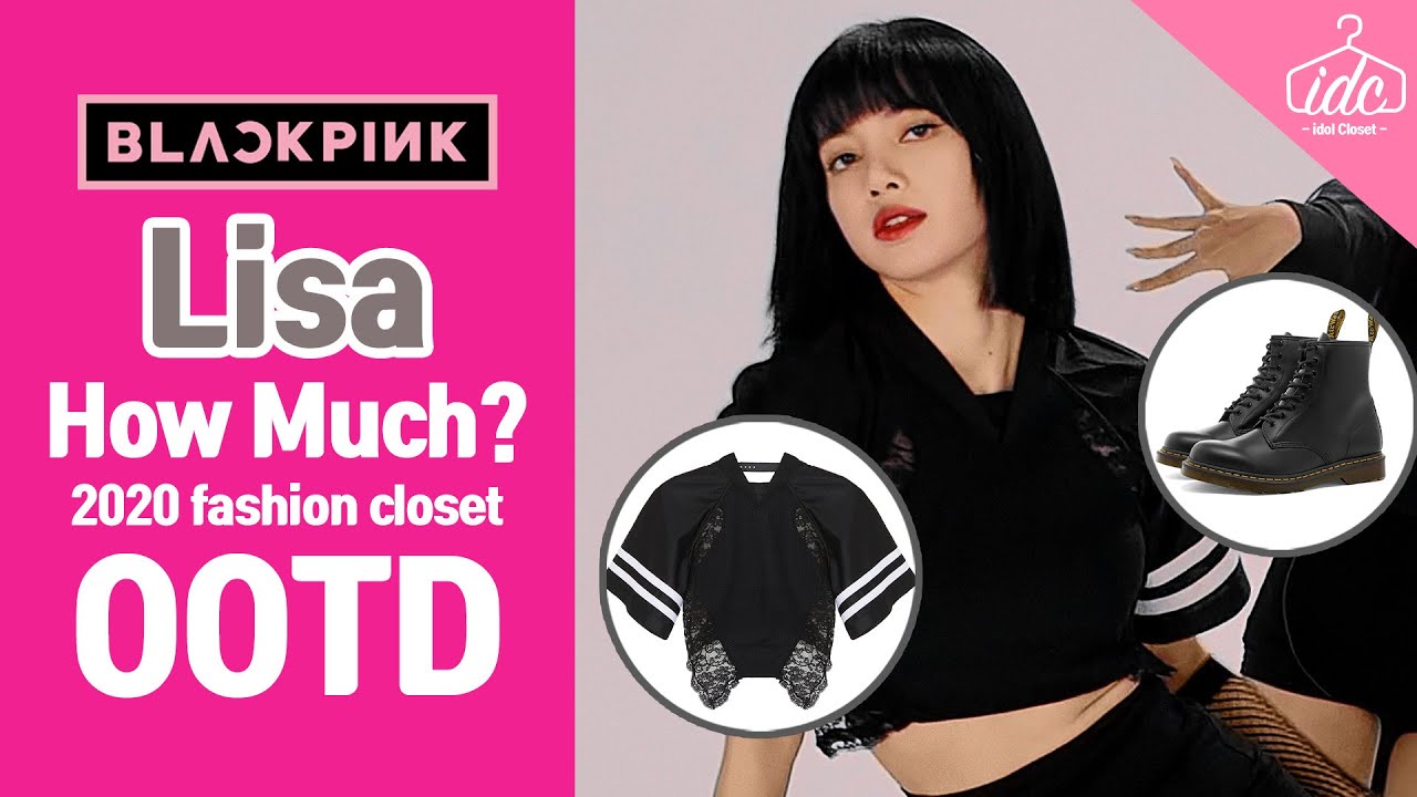  Idol Closet  BLACKPINK Lisa's 2020 Glamour Fashion. How ...