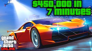 EASY TIME TRIALS - $450,000 in 7 minutes - GTA 5 Online Time Trials