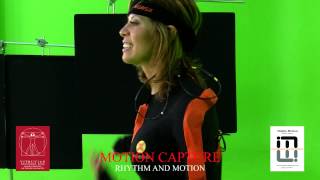 Motion capture test with salsa expert Melissa fernandez