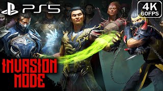Mortal Kombat 1 Invasion Mode Gameplay Walkthrough Part 1 Full Game 4K 60Fps Ps5 - No Commentary