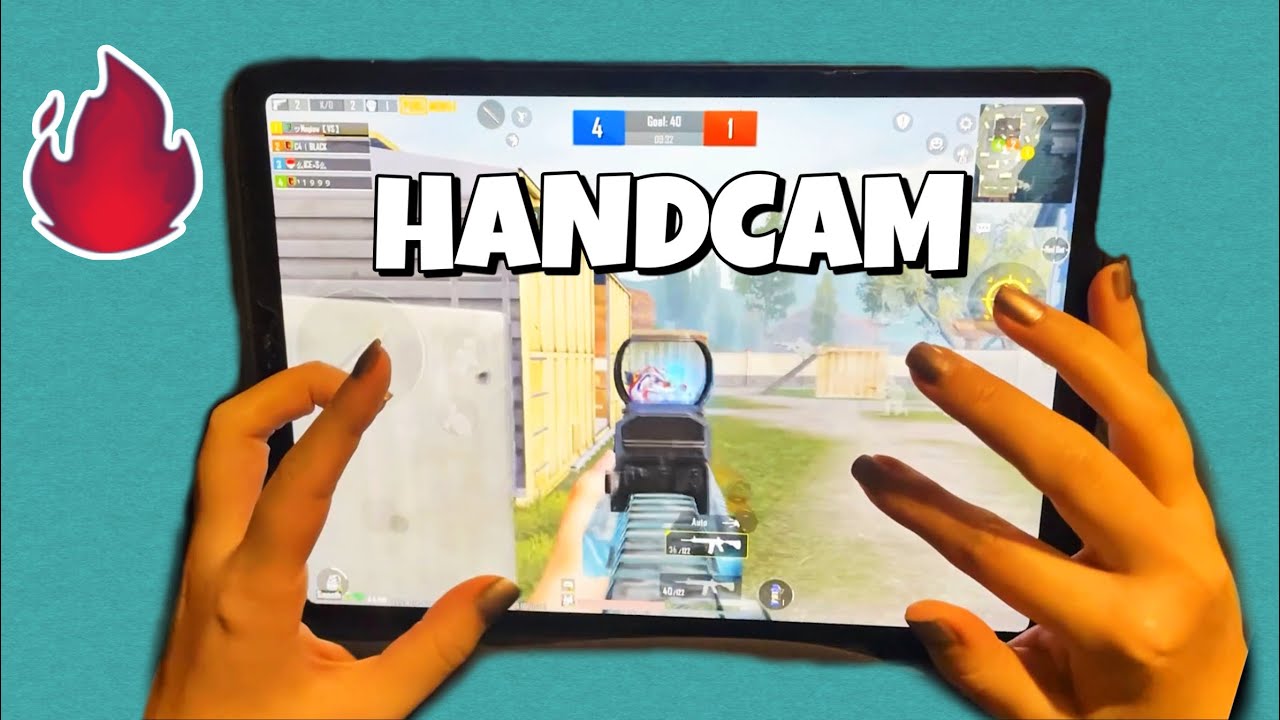 HANDCAM🥰 mvp IPAD PRO 2020 + ads🤩 PUBG MOBILE