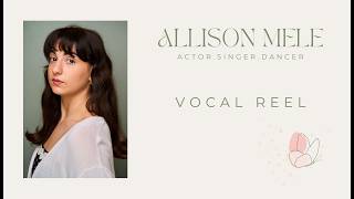 Vocal Reel - Allison Mele