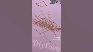 How to Make luxurious Earrings | Step-by-Step Guide by DIYforu_Della_EU