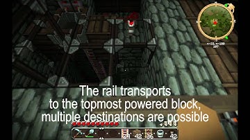 Minecraft Minecart Elevator