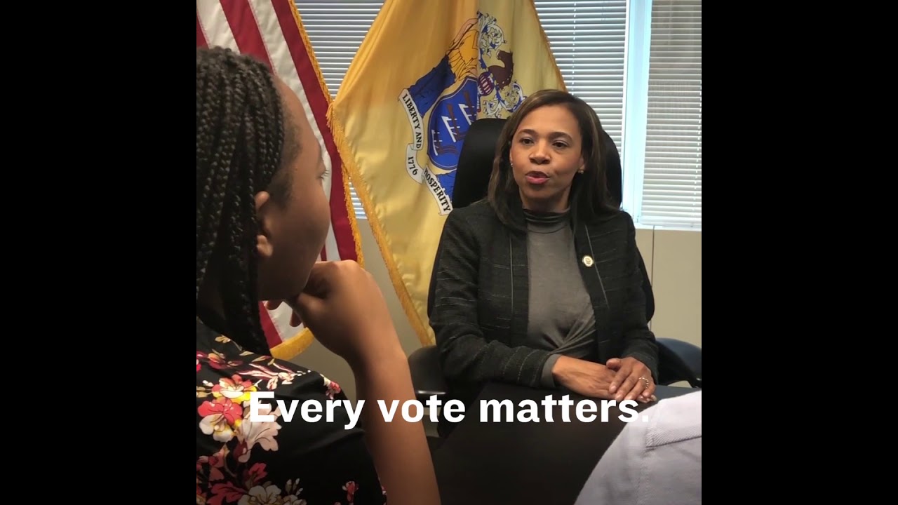 New Jersey Secretary of State Tahesha Way's Election message YouTube