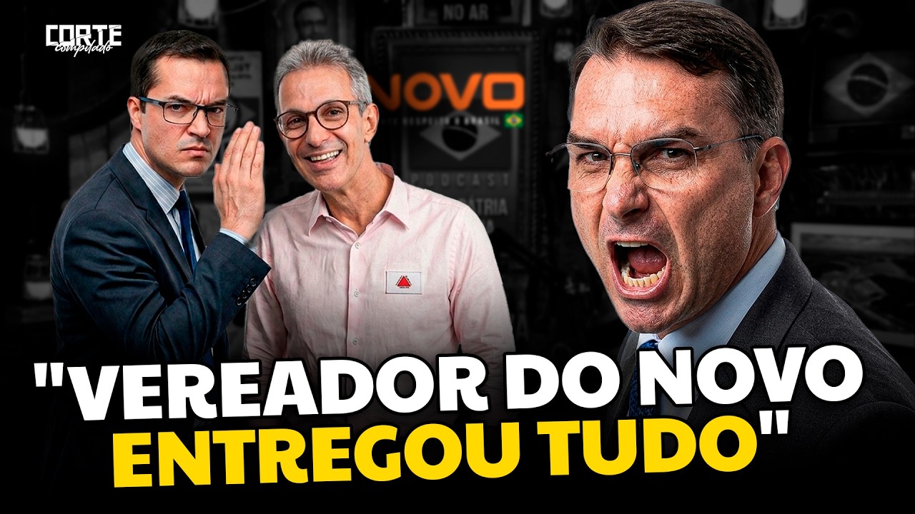 Vereador do Partido Novo vaza tudo Podem ir embora — não voto em Zema de jeito nenhum