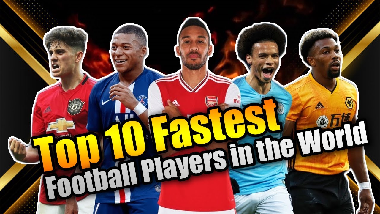 Top 10 Fastest Football Players in the world premier league / CZ