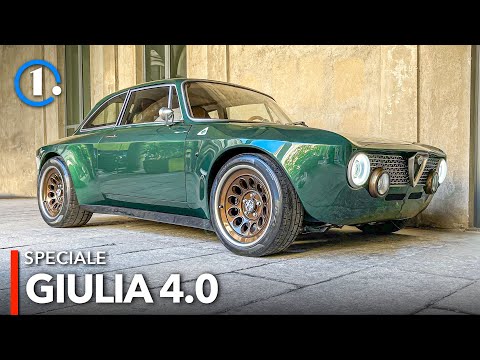 Video till Totem visar klassisk Giulia med förbränningsmotor