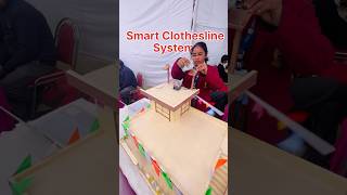 🌧️ This Smart Clothesline Saves Your Clothes Automatically! 😱 Smart Arduino Project.