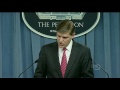 Pentagon Press Secretary Briefs Reporters