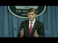 Pentagon Press Secretary Briefs Reporters