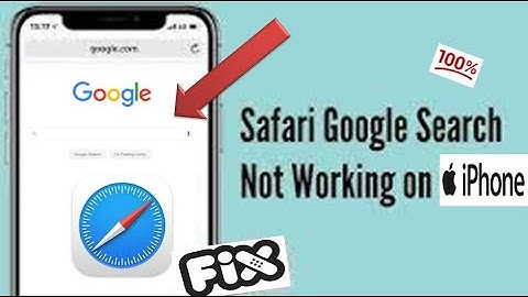 How to Fix Safari Google Search Not Working on iPhone and iPad