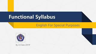 ESP Group 4 - Functional Syllabus