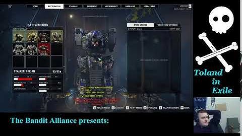 Stompy stomp! Mechwarrior 5 Action!