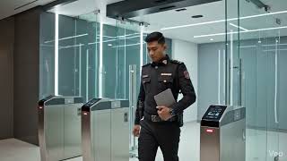 Industrial and commercial security, including training, CCTV, drones, AI robots, and people.