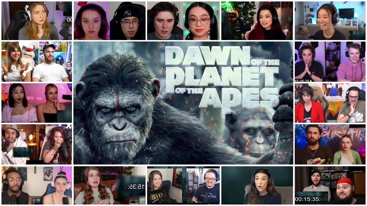 [FULL] Dawn of the Planet of the Apes Reaction Mashup