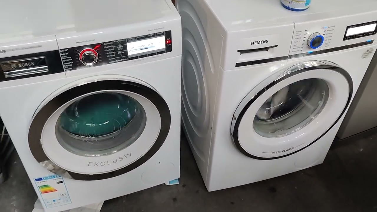 Getüddel: Test von Siemens IQ890 und Bosch Serie 8 HomeProfessional i-DOS blingbling piepiep 5000+