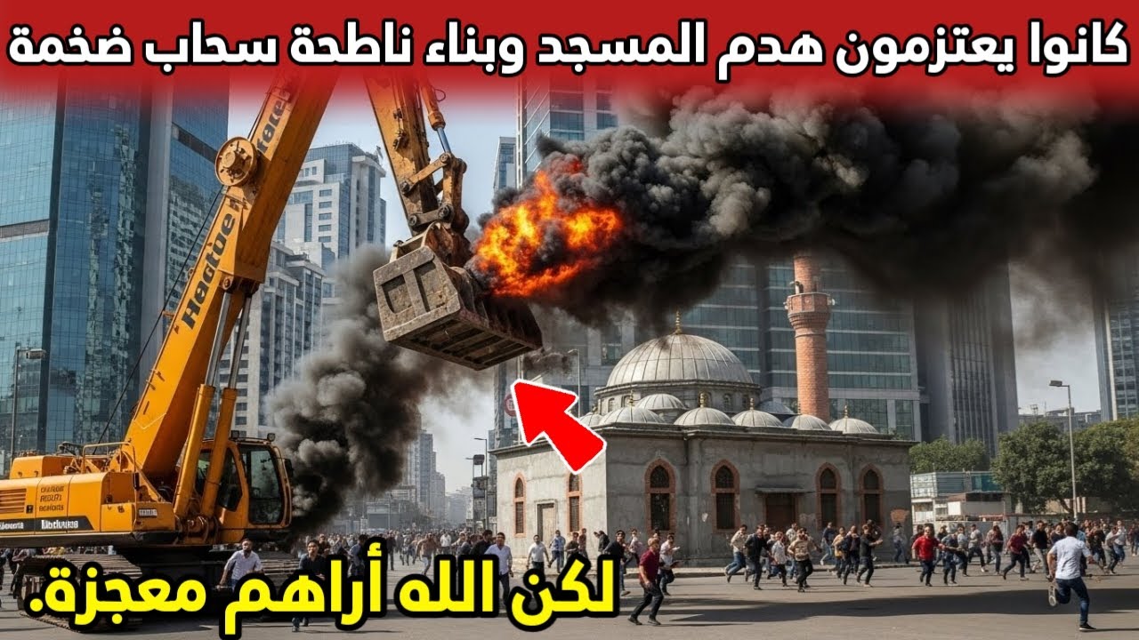 كانوا يعتزمون هدم المسجد وبناء ناطحة سحاب ضخمة، لكن الله أراهم معجزة