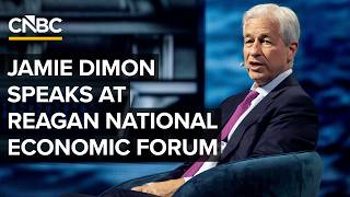 LIVE: JPMorgan Chase CEO Jamie Dimon speaks at Reagan National Economic Forum — 5/29/2026