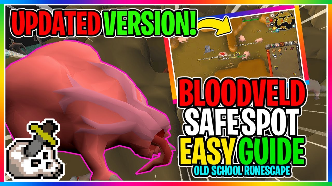 OSRS How To Kill Bloodvelds Using Range Melee Cannon EVERYTHING