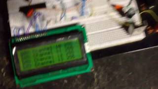 Recepção DMX 512 e PIC / 4-channel DMX reading and PIC.