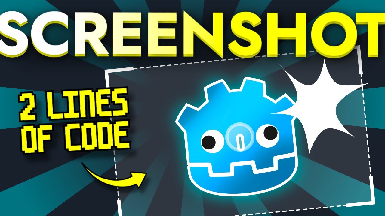 Take Screenshots With 2 Lines of Code in Godot 4! 📸 - YouTube