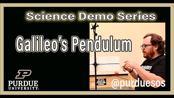 Galileo’s Pendulum Demo