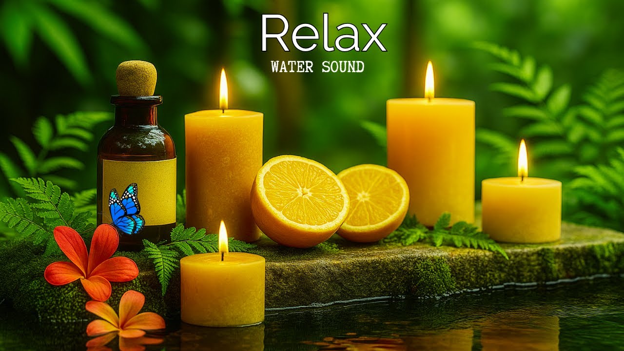 Quiet Night Music 💤 Relaxing Piano & Water Sounds | Dreaming, Sleep & Deep Rest