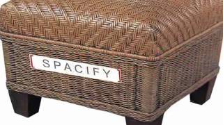 Modern Leather Storage Ottoman and ottomans for contemporary style