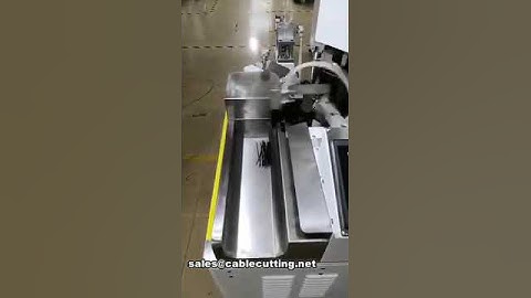 automatic cable stripping crimping and twisting mchine