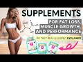 WHAT I TAKE FOR FAT LOSS, MUSCLE GAIN, & more! SIMPLE Supplement Routine