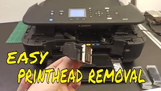 How to remove Canon printhead - proper way for all printers