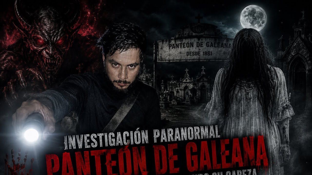🔥EL PANTEON DE GALEANA NL🔥 LA DAMA DE NEGRO SE NOS MANIFIESTA Ft: Jose Flores Terror & GisusRod 🔥☠️😈