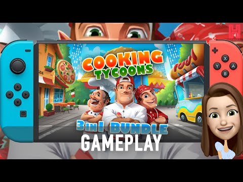 Cooking Tycoons 3 in 1 Bundle Nintendo Switch Gameplay