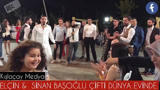 Kışlaçay Köyü Gençliği Elçin Acar- Sinan Başoğlu Düğününde İstanbul Kasabı Oyunu İle Coştu