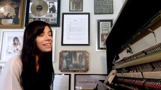 Video thumbnail of "christina perri sings "cant help falling in love" (cover)"