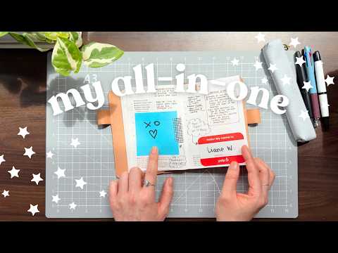 ✨ Capturing my life in this ONE notebook: Mid-year flipthrough 2026 Hobonichi A6 Techo