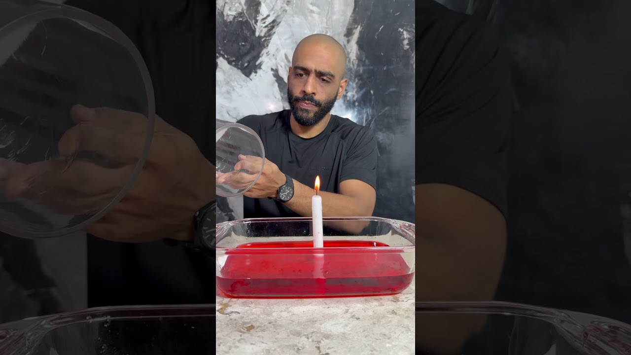 What Happens When Fire Meets Red Liquid 