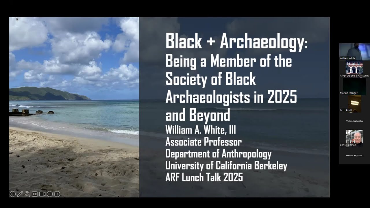 01-29-2025 Black+Archaeology: Being a Member of the Society of Black Archaeologists...(W.A. White)