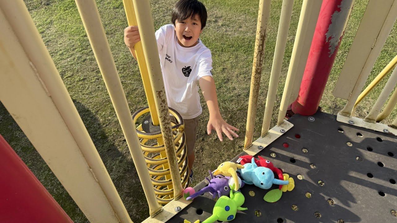 レオくんが公園でたくさんの種類のピクミンを探してみた！Part11
