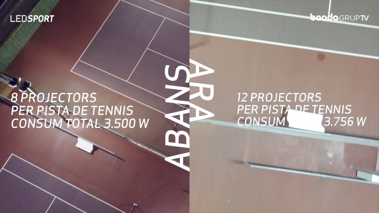 CLUB TENNIS VIC, Osona. PROJECTORS TMAX CARANDINI.