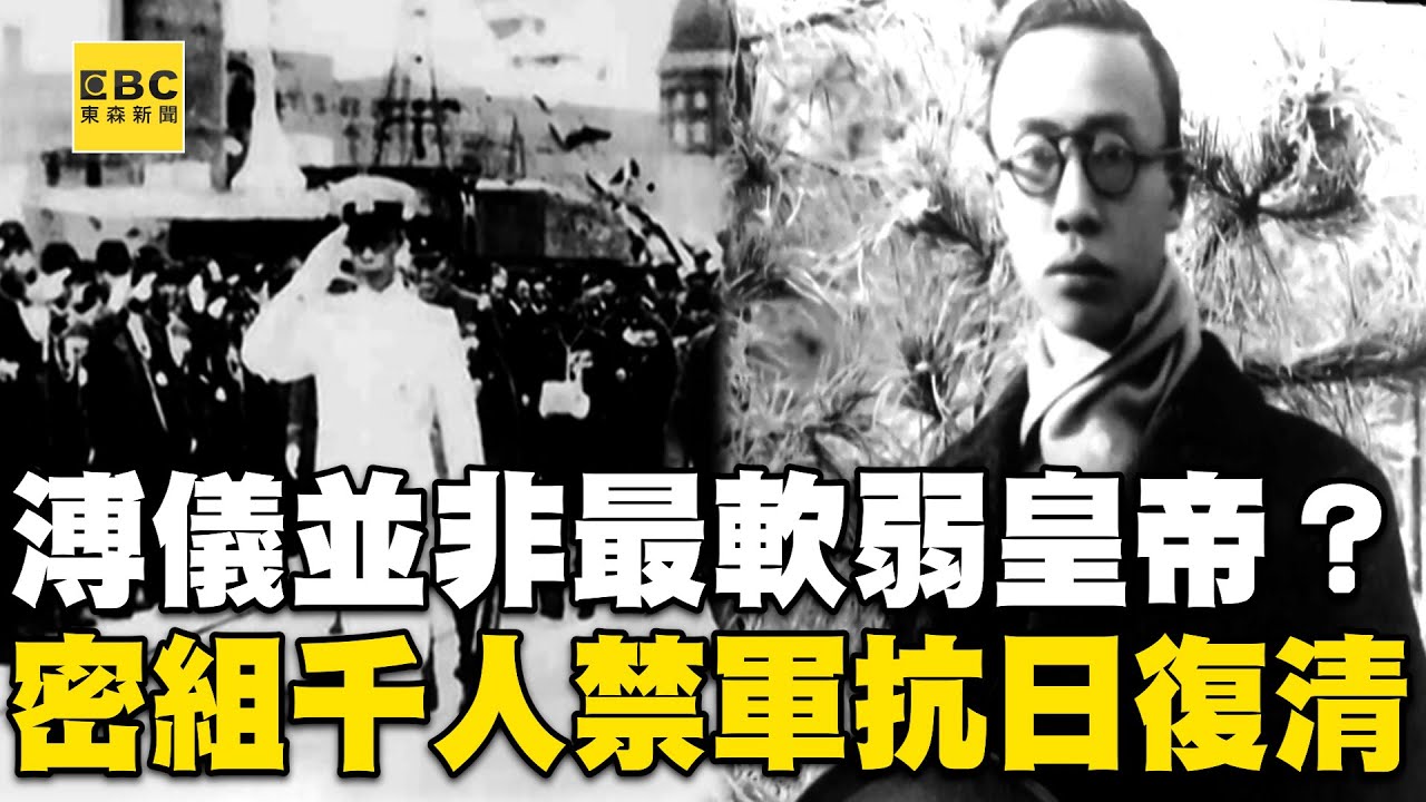 【精選】溥儀並非最軟弱皇帝？密組千人禁軍抗日復清…揭開紫禁城秘密檔案《陳啟鵬的顛覆歷史》