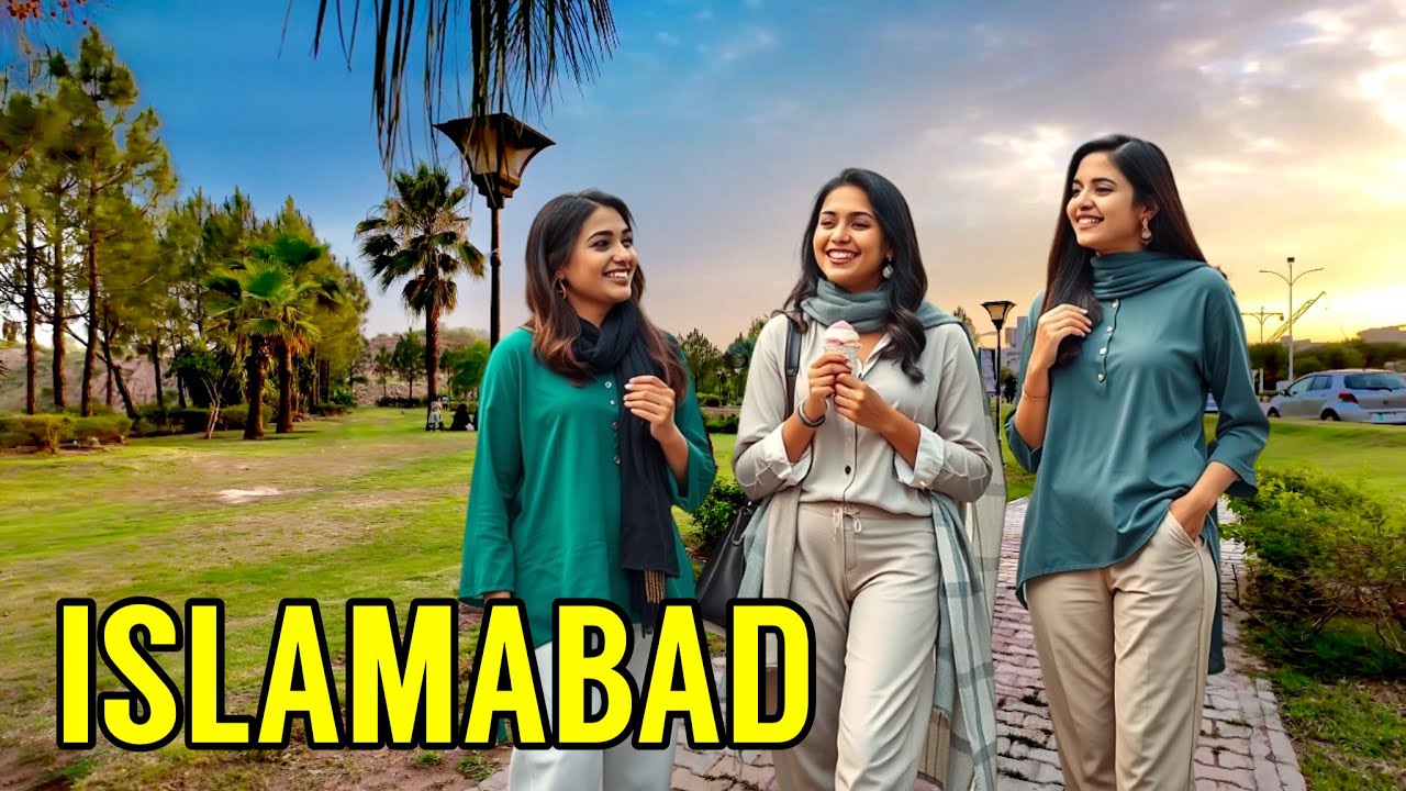 🇵🇰 The Most Beautiful Area in Islamabad Gulberg Green 4K Walking Tour 2025