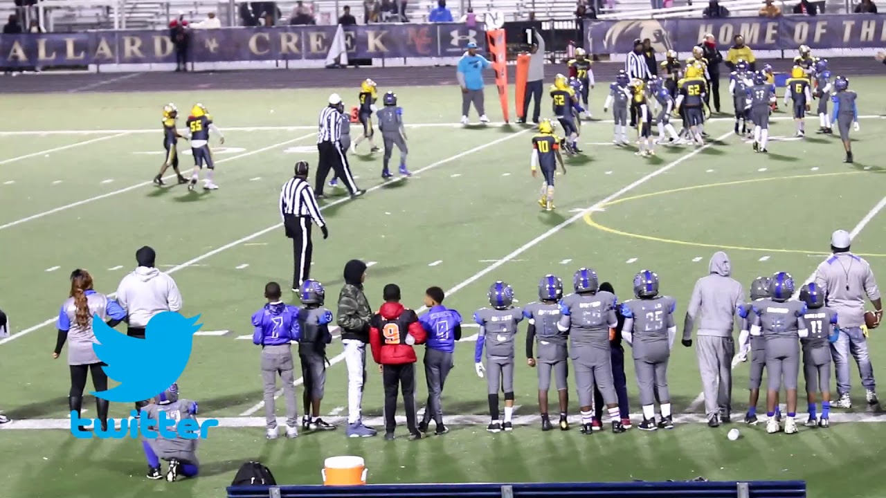 Gridiron704 Football D2 9u State Championship CUA vs Gastonia Knights