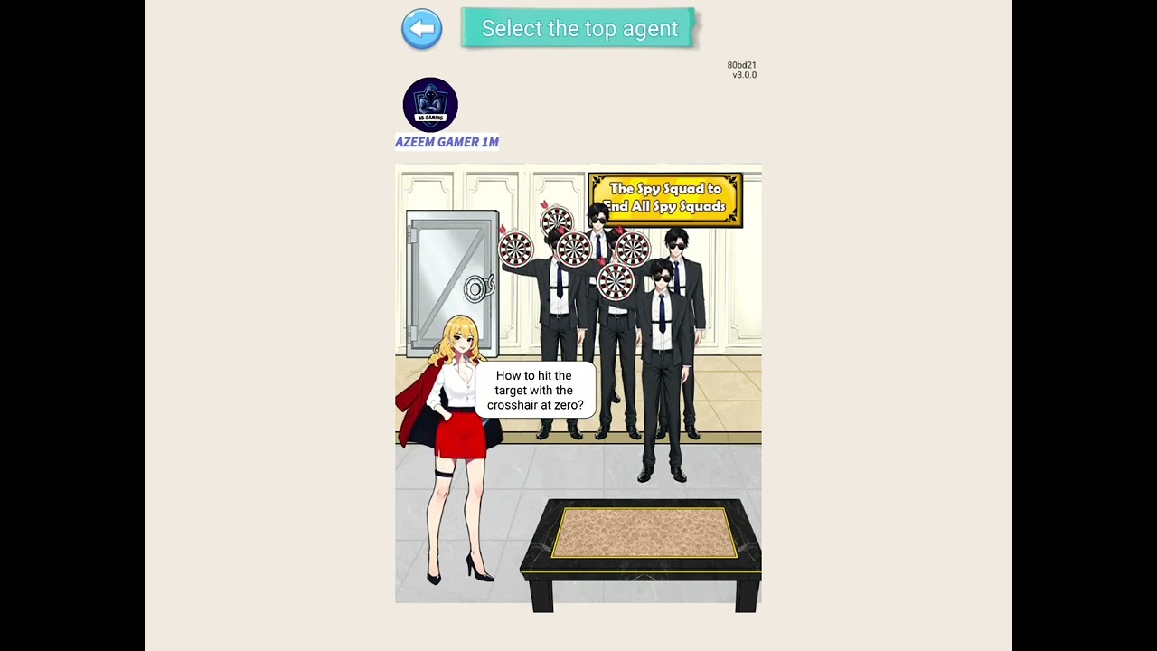 Crazy Brain Puzzle Level 3 |Select The Top Agent| Walkthrough Solution