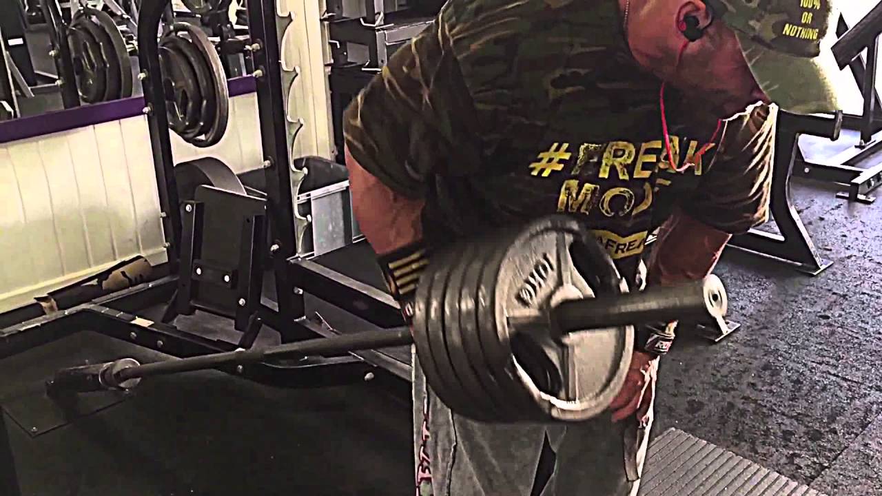 One Arm Barbell Row YouTube
