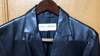 【我が愛しのレザーウェア】レザージャケット、ブルゾン、コート　vol.9　『DOLCE & GABBANA』